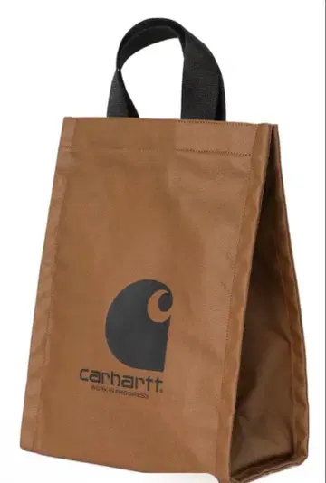 Carhartt WIP 쇼핑백 숄더 토트 브라운