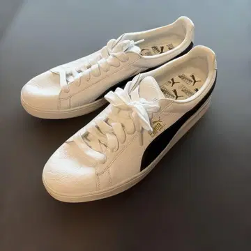 PUMA 슈퍼 바스켓 가죽 스니커즈 29cm