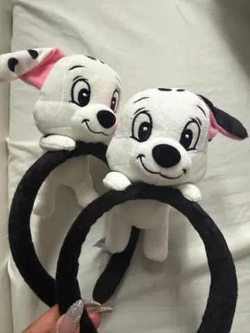 디즈니 101마리 강아지 머리띠 2개 세트