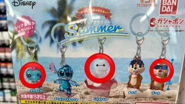 디즈니 메지루시 액세서리 Summer 가챠 세트