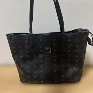MCM 토트백 블랙