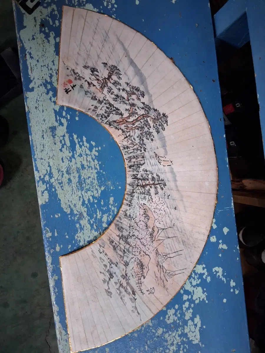 토림 부채그림50cm