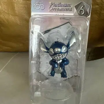 Disney 100 Platinum Ornament 스티치