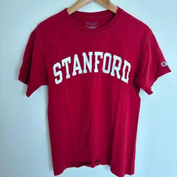 Champion STANFORD 반팔 T셔츠 레드 S