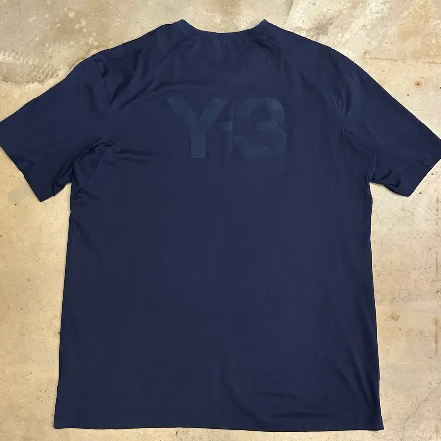 Y-3 네이비 반팔티 XL