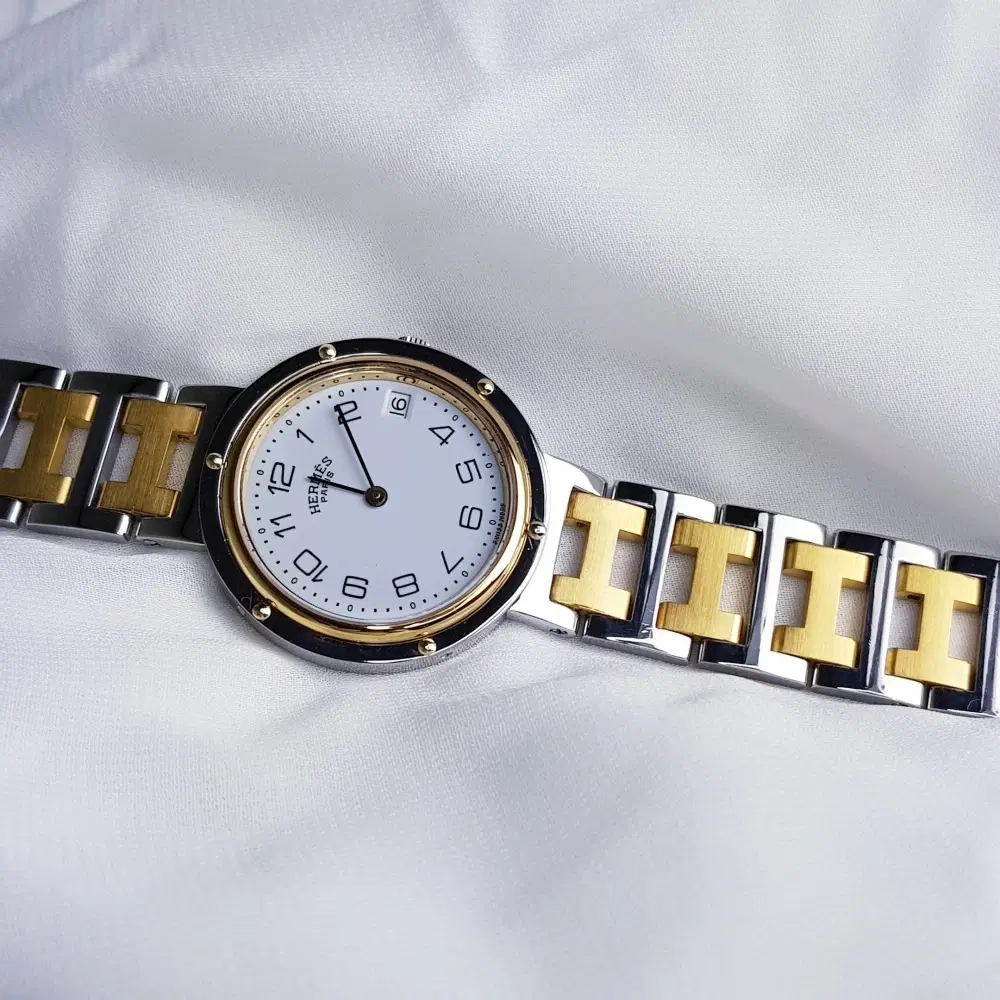 에르메스 HERMES 클리퍼 에르메스시계 33MM 남녀공용