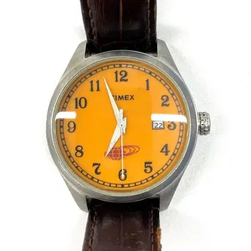 TIMEX x BEAMS 손목시계 한정판 오렌지 다이얼 3951