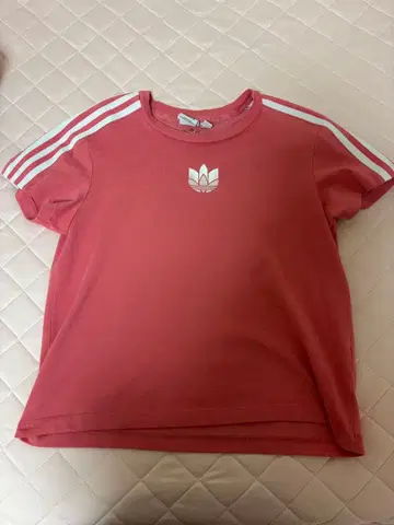 새상품급 adidas Originals 반팔 T셔츠 핑크 S