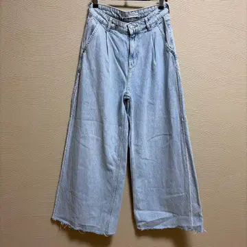 ZARA 와이드 팬츠 데님 EUR32