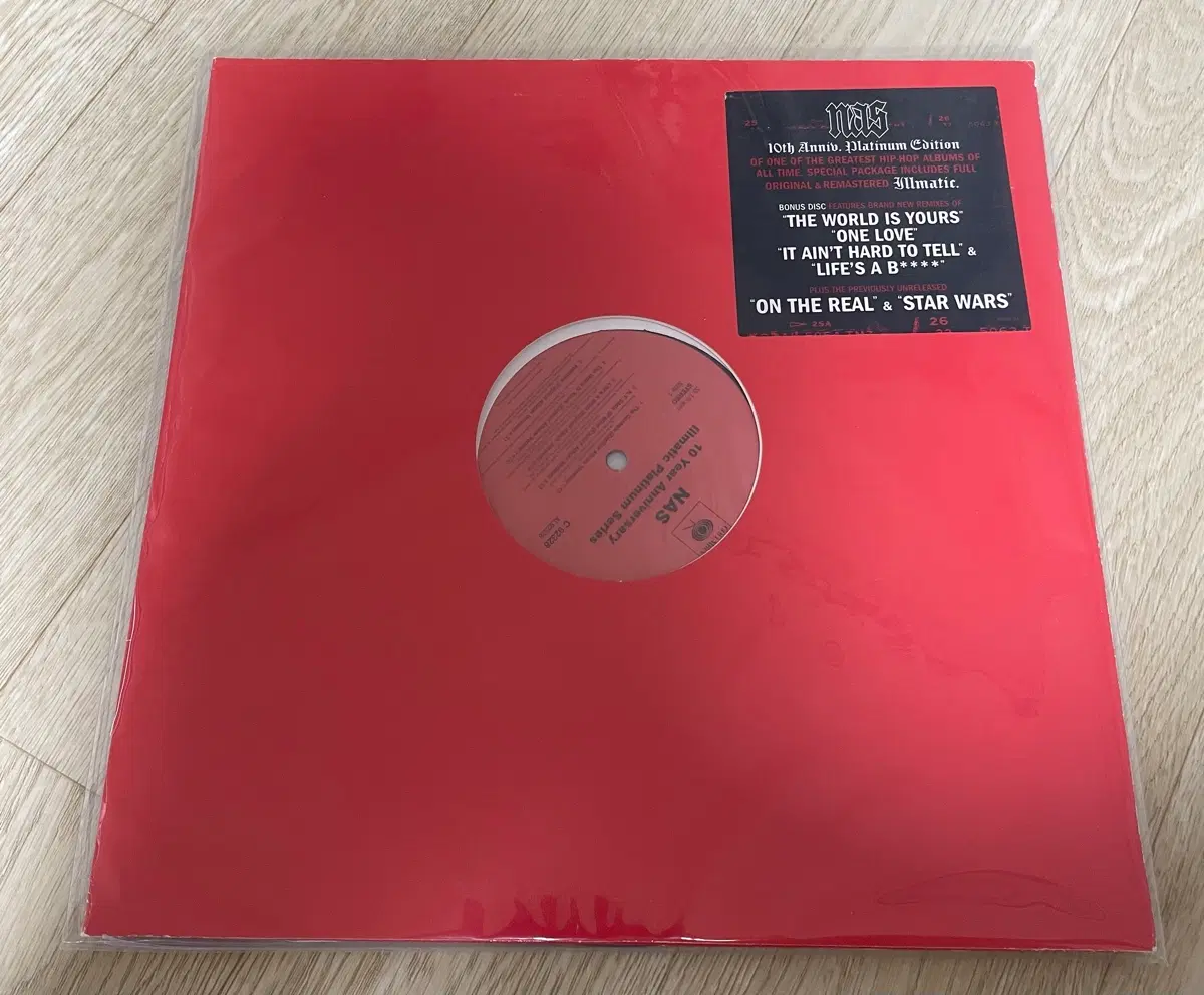 illmatic 10주년 platinum series