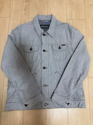 Eddie Bauer 데님 자켓 스트라이프 M 사이즈