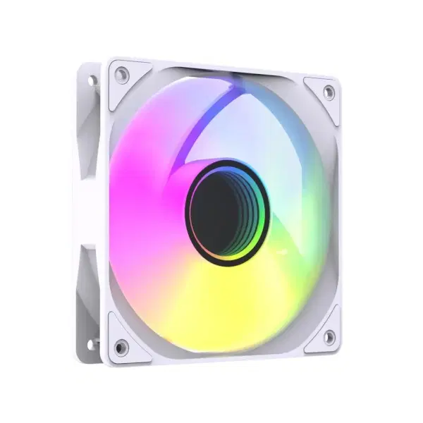 ARGB 120mm 화이트 LED 쿨링팬 PWM지원