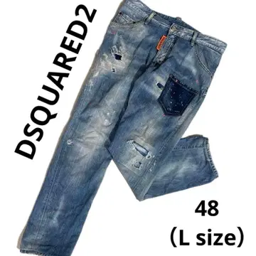 DSQUARED2 디스퀘어드 데미지 데님 48 ( L size )