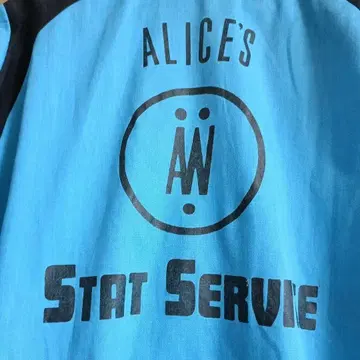 80s ALICE'S STAT SERVICE 볼링 셔츠 L