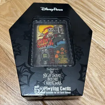 USDisney Parks 나이트메어 비포어 크리스마스 트럼프 카드