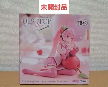 [ 미개봉품 ] 하츠네 미쿠 DESKTOP Cute 피규어 체리 쿠션