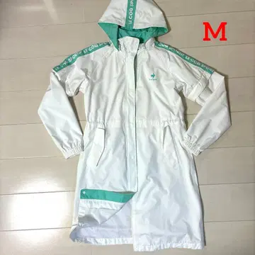 르꼬끄 골프 여성용 우비 레인 원피스 화이트 M