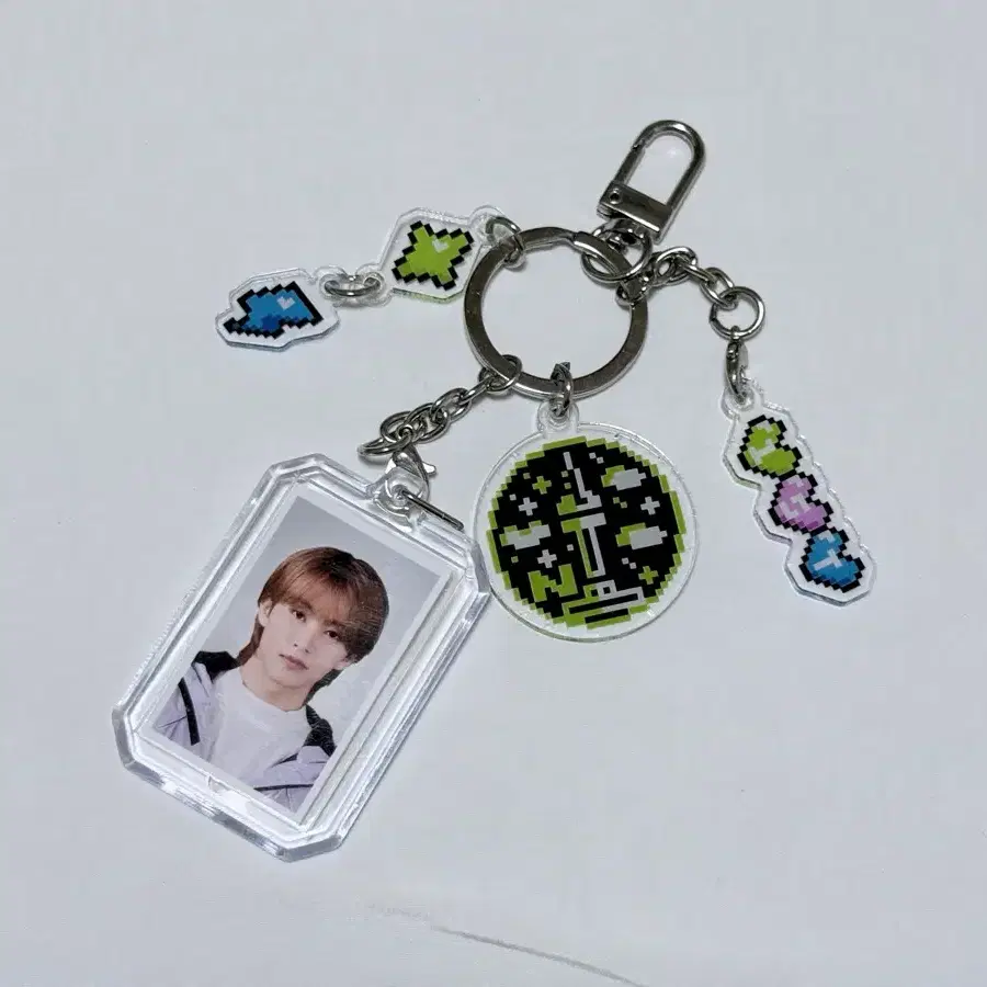 nct zone 성수 팝업 엠디 ID 포토 키링 마크 키링