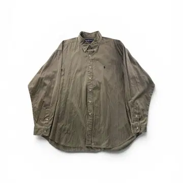 90s 랄프 로렌 버튼 다운 L/S 셔츠 BLAIRE XXL