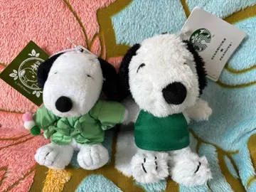 스타벅스 Starbucks, 스누피 찻집 사문 의 키체인 봉제 인형
