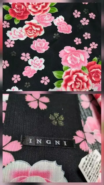 유카타 드레스 히메 갸루 히메 스타일 세퍼레이트 타입 양산 지뢰
