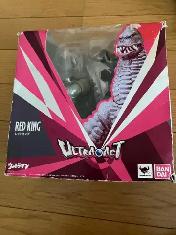 레어 ULTRA-ACT 울트라맨 레드킹 괴수 강완의 해골 괴수