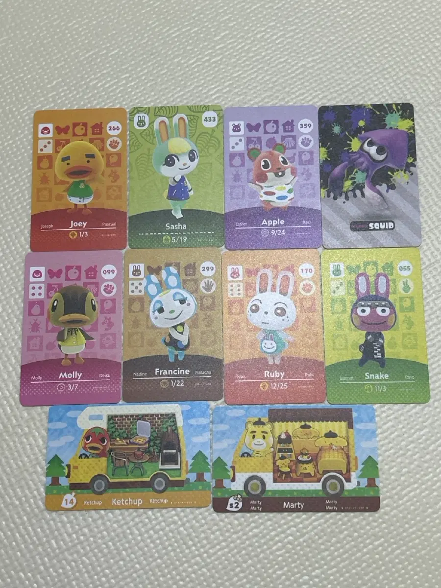 [모든게임/모든종류] amiibo 닌텐도 호환아미보 쭈니 미첼 잭슨 판매