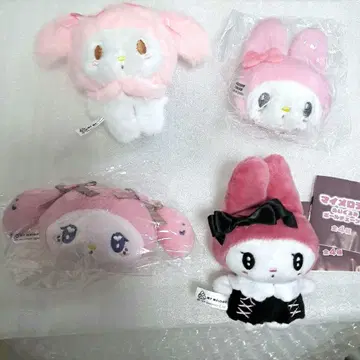 마이멜로디 봉제 인형 볼체인 2 컴플리트 캡슐 토이 가챠가챠