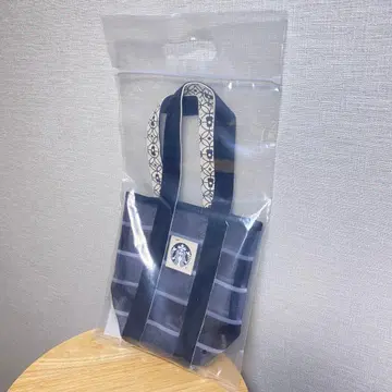 Starbucks 대만 어부백 슬림 토트 블랙