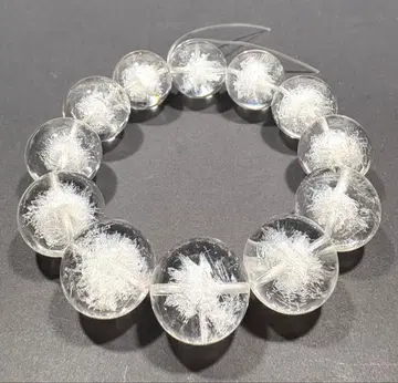 고투명 천연 수정 크리스탈 빅볼 18.5mm 안지름 17cm 크랙 가공