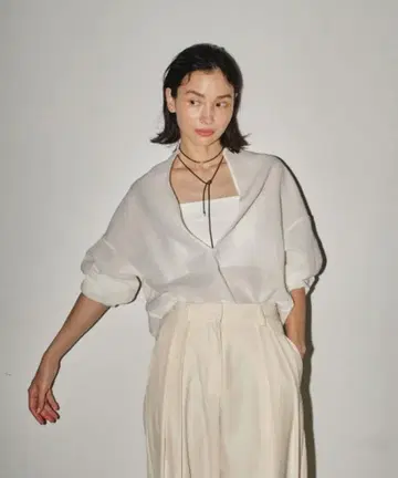 TODAYFUL 슬라브 슬릿 셔츠 새상품급