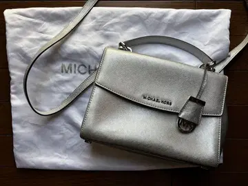 MICHAEL KORS 2WAY 숄더백 실버