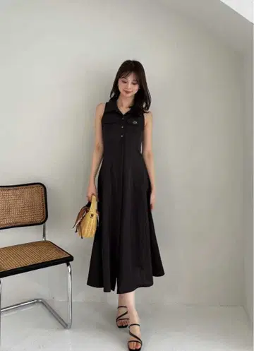 새상품. 미사용 SNIDEL LACOSTE/아메스리 폴로 원피스