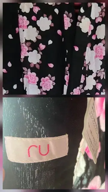 유카타 드레스 히메 갸루 히메 스타일 지뢰 양산 세퍼레이트 타입