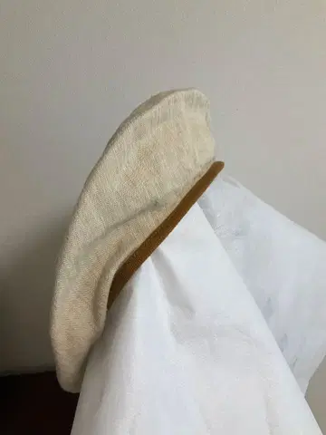 45R 린넨 헤링본 베레모