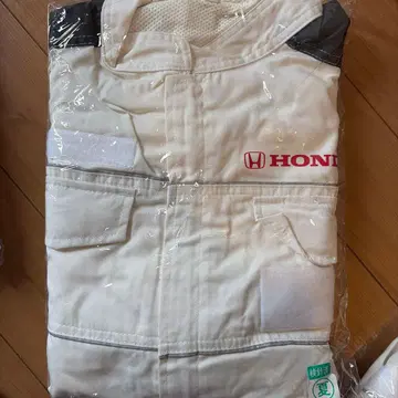 Honda 작업옷 화이트 LL 사이즈