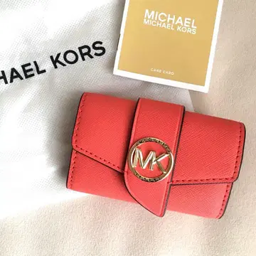 새상품 마이클코어스 MICHEAL KORS 레드 키케이스 지갑
