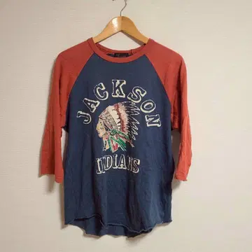 JELADO 젤라드 Jackson Indians 래글런 T셔츠 3