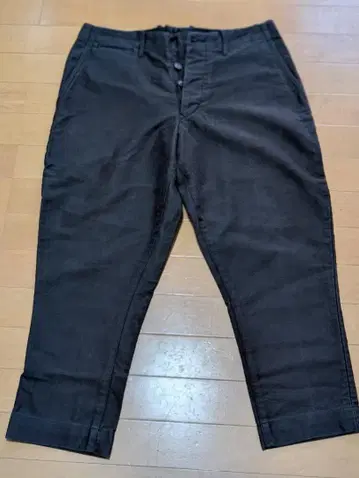 HAVERSACK 하버색 워크 팬츠 블랙 L W78 테이퍼드