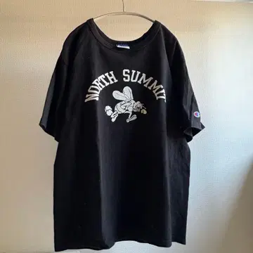 Champion NORTH SUMMIT 티셔츠 BLK M size