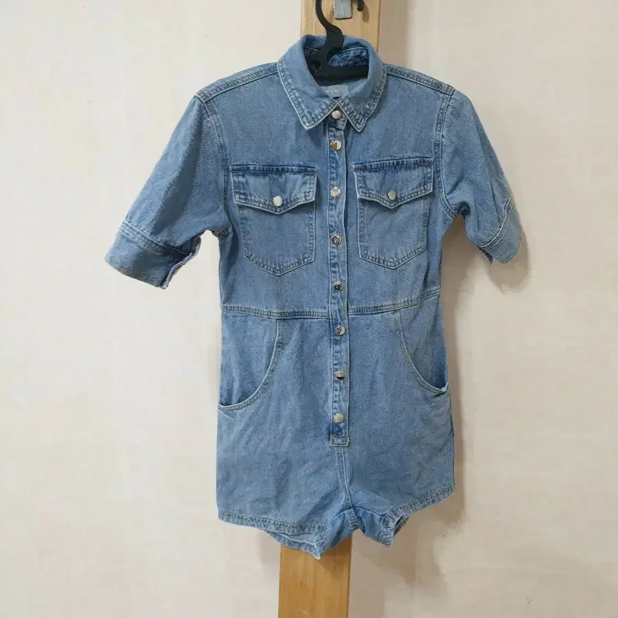 로렌트 데님 롬퍼 S