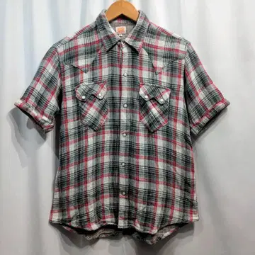 [ size:L ] 토요 슈가케인 SC34596 체크 웨스턴 셔츠