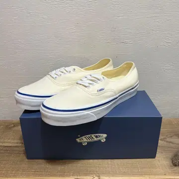 새상품 27cm VANS premium Authentic white