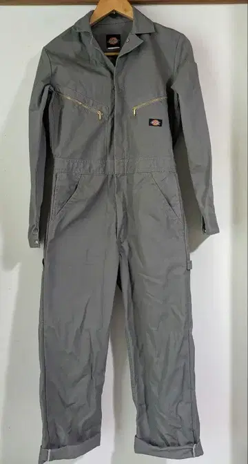 Dickies 긴팔 작업복 S 그레이