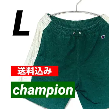 [ 인기 ] Champion 파일 원단 숏팬츠 그린 L