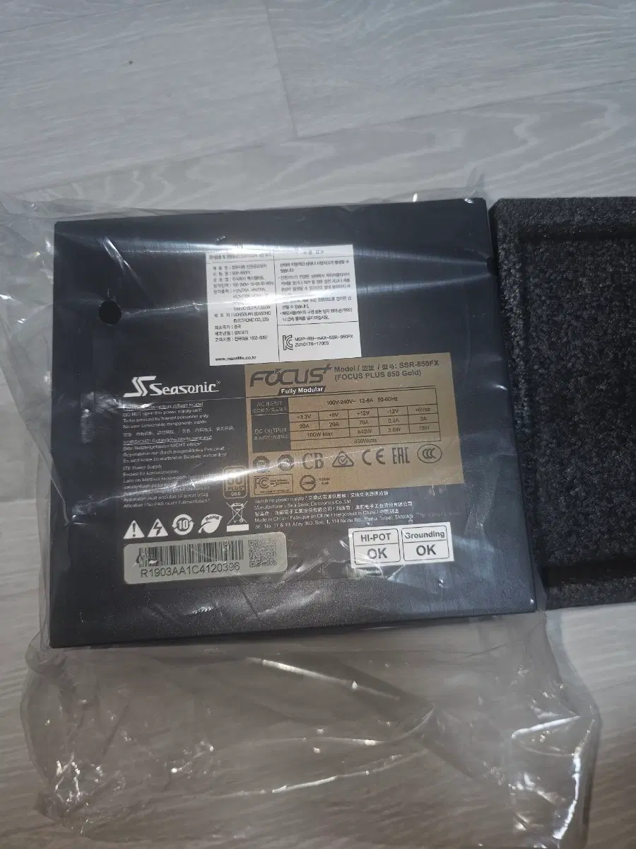 시소닉 FOCUS PLUS 850W Gold 풀모듈러 파워 850fx