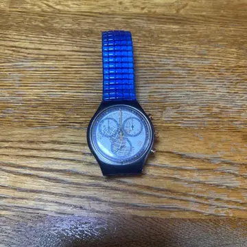 Swatch 크로노그래프 쿼츠 남성용 손목시계