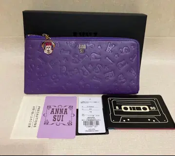 ANNA SUI 장지갑 패스케이스 포함 디즈니 Disney DISCO!