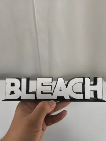 BLEACH 블리치 로고 벽 장식 선반 장식