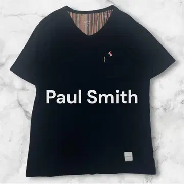 Paul Smith 폴스미스 V넥 반팔 티셔츠 포켓 M